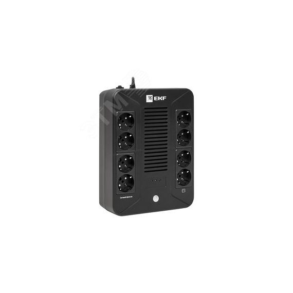 ИБП E-Power Home 1000 ВА, 600Вт,8хSchuko,USB,RJ45 EKF SSW-1000