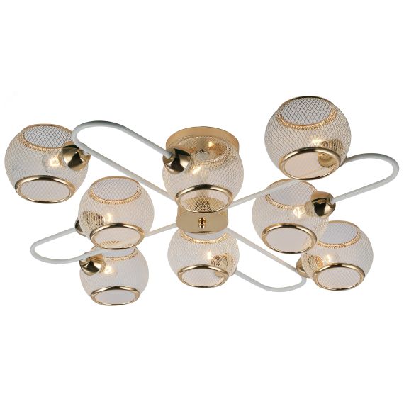 Люстра Mortifera 3130-308 8 х Е27 40 Вт модерн Rivoli Б0054887