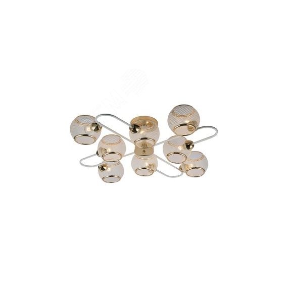 Люстра Mortifera 3130-308 8 х Е27 40 Вт модерн Rivoli Б0054887