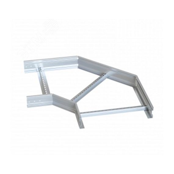 Угол 90 градусов горизонтальный лестничный усиленный 150x400 мм (2 мм) HDZ EKF gltp90150400-2-HDZ