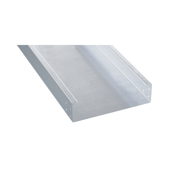 Лоток неперфорированный  100x500х3000, 1,0 мм, INOX304