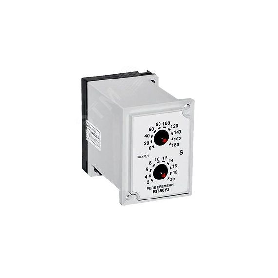 Реле времени ВЛ-50У3, 110В DC, 2-200 с, 1з+1р, IP40 Электротехник ET012353
