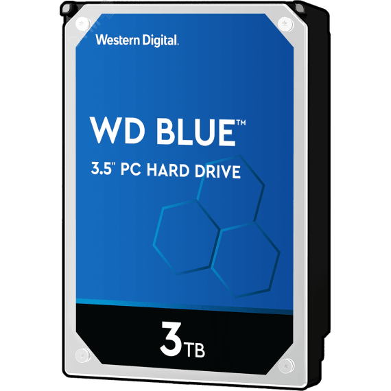 Жесткий диск 3TB Blue 3.5'', SATAIII, 5400 об/мин, 64 МБ Western Digital WD30EZRZ