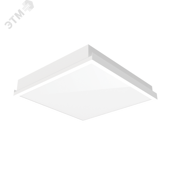 Светильник светодиодный ДВО-35Вт 4000К V-Clip 070 DALI рас-ль опал Вартон V1-A1-07070-10OPD-4003540