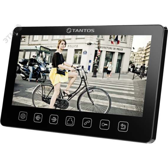 Монитор видеодомофона цветной Tantos Amelie Slim (Black) VZ