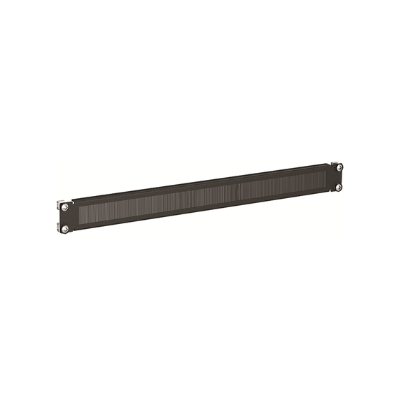 Кабельный ввод с щеточным буртиком 1U для 19&quot; IT-корпусов, RAL7035