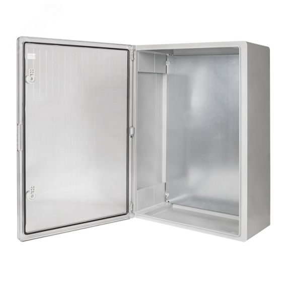 Бокс пластиковый с монтажной платой прозр. дверь 600х400х200 мм IP65 PROxima EKF PBT65MP008