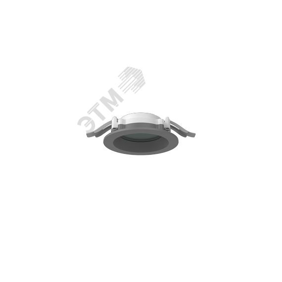 Светильник светодиодный ДВО-DL-01 Pro 10Вт 4000К 120х49 мм IP65/40 серый стекло EM Вартон V1-RF-70111-GLA00-6501040