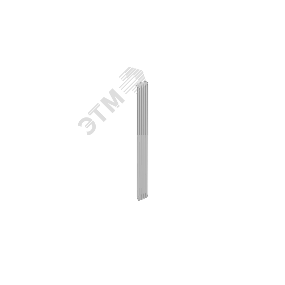 Радиатор трубчатый настенный двухрядный 1800/66/4 боковое подключение Rifar TUB 2180-04