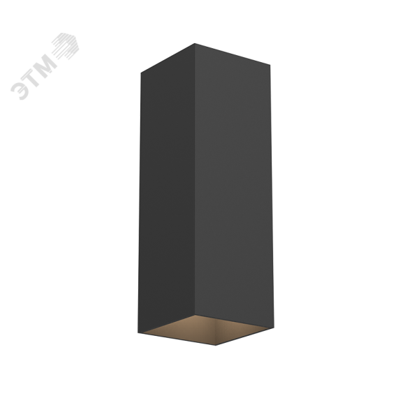 Светильник светодиодный ДБО-10Вт 450Лм 4000К WL-Cube IP54 60 град Черный Вартон V1-R5-91513-21000-5401040