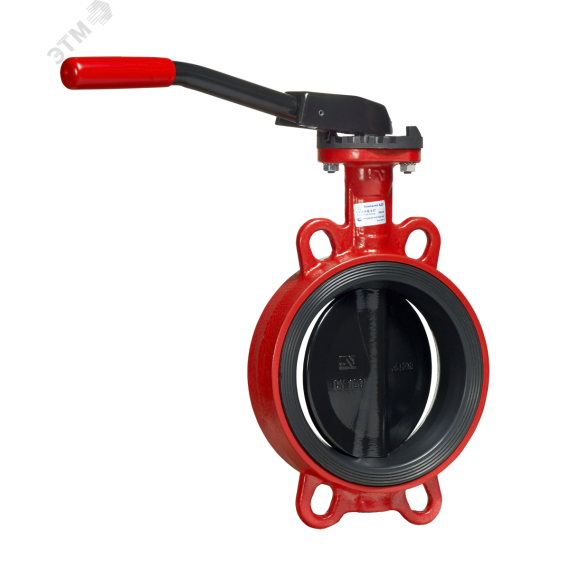 Затвор дисковый поворотный ЗПТЛ-FLN (W)-5-100-MN-HT DN 100 PN 16 м/ф ADL BD01M12806