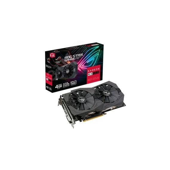 Видеокарта ROG-STRIX-RX560-4G-V2-GAMING, AMD Radeon RX 560, 4ГБ GDDR5, PCI-Express 3.0 Asus 90YV0HV0-M0NA00