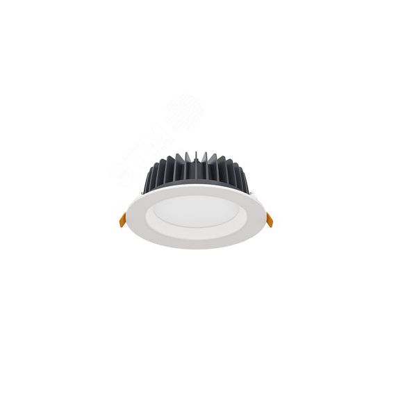 Светильник LED Effect ДАУНЛАЙТ SMD IP44 24Вт 2900лм 4000К IP44/IP20 КСС Д встраиваемые, SMD, БАП 1 час ЛЕД-Эффект LE-СВО-16-024-10030-44Д+LE0274