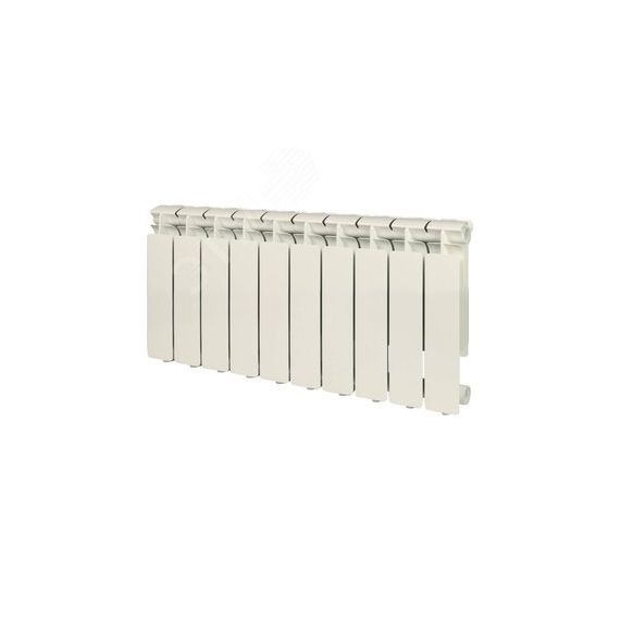 Радиатор алюминиевый секционный 350/80/10 боковое подключение STOUT SRA-0110-035010
