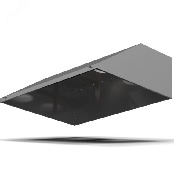 Зонт пристенный из оцинкованной стали ЗВП-0 1200х600х400мм D250 Naveka F0000038690