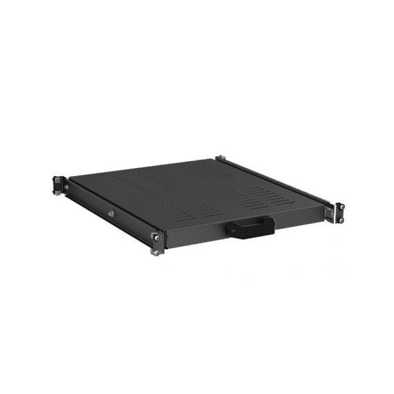Полка выдвижная 19&quot; 1U, глубина 285мм IT-CQE, RAL9005