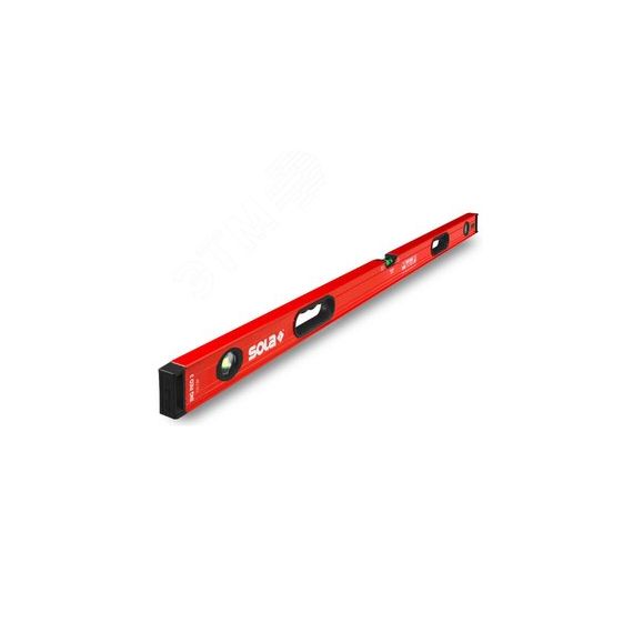 Уровень BIG RED 3 150, L=150 см, 3 глазка, точн. 0,3 мм/м SOLA 01219501