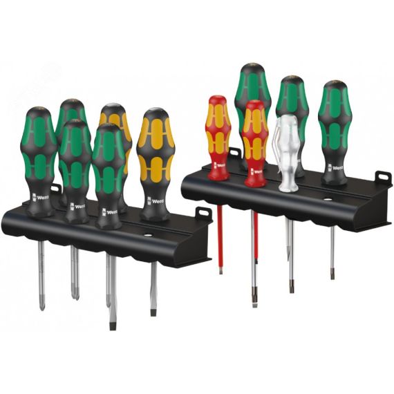 Набор отвёрток Kraftform XXL 2 12 предметов WERA WE-051011