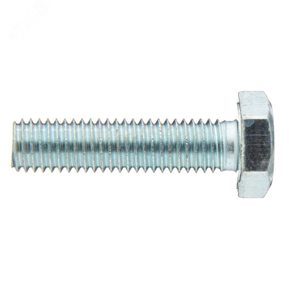 Болт DIN933 М16х140 шестигранная голова полная резьба оцинкованный (25кг / 114шт) Партнер 29425