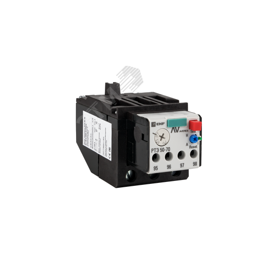 Реле тепловое РТЭ 50-70 16-25А AVERES EKF rel-50-70-16-25-av