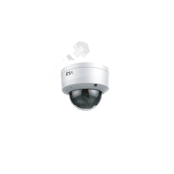 Видеокамера IP 4Мп купольная с ИК-подсветкой до 30 м (2.8мм) RVi RVi-1NCD4054 (2.8) w