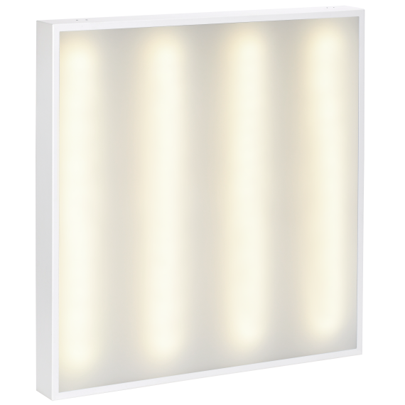 PRO Панель светодиодная ДВО 2001D 40Вт 4000К IP40 588х588мм Грильято опал Dali IEK