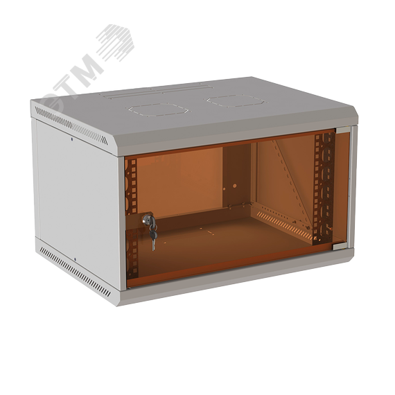 Шкаф настенный телекоммуникационный  ТВЛ-6U-600-450-СР СУПР 05-1063