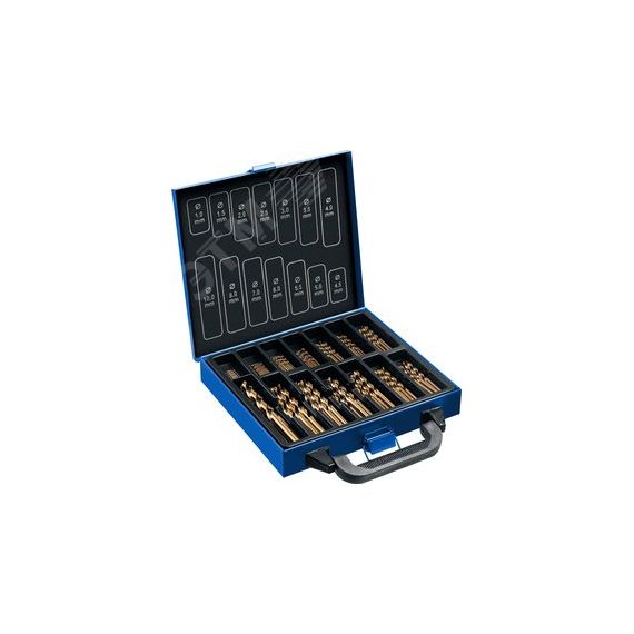 Набор сверл по металлу, 99шт(1-10мм), сталь Р6М5К5, класс А, кобальт ЗУБР 29626-H99