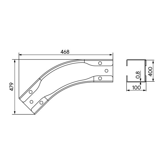 Чертеж ISCL1040KC