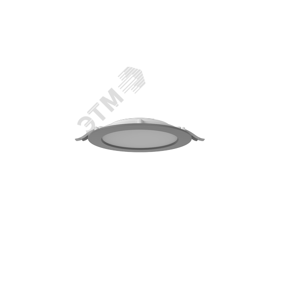 Светильник светодиодный ДВО-DL-01 Slim 35Вт 3000К 221*40мм IP65/40 серый опал DALI Вартон V1-RF-70084-10D01-6503530