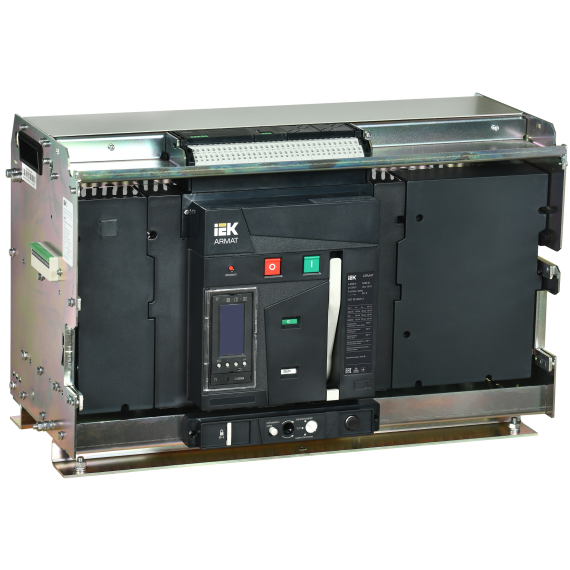 ARMAT AR-A6X TY63 3P W VR Выключатель автоматический воздушный 150кА расцепитель TY 6300А 3P выдвижной с аксессуарами ~220-240В: реле отключения, реле включения, моторный привод IEK