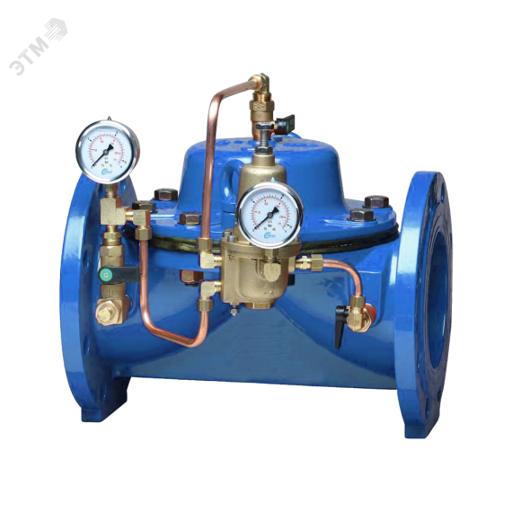 Рудукционный клапан DN500 PN16 (Kvs 5370 м3/ч) КАТ11/02-02-01-500-16-Ф/Ф ADL FL01F130847