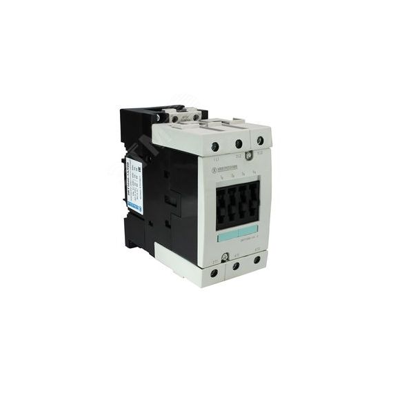 Контактор электромагнитный 3RT1046-1AR00, 3-пол., 95A, AC-3, 45кВт/400V, 415V AC, 50Гц, типоразмер S3, винтовые клеммы, IP20 Электротехник ET014817