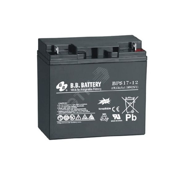 Аккумулятор 12В 17Ач B.B.Battery BPS 17-12