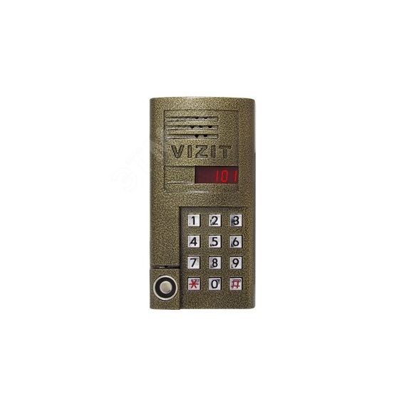 Блок вызова видеодомофона Vizit БВД-SM101TCPL
