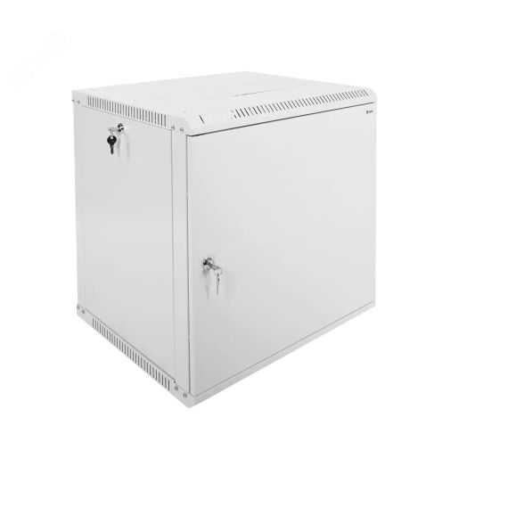 Шкаф телекоммуникационный настенный разборный 12U (600х520) дверь металл ЦМО ШРН-Э-12.500.1