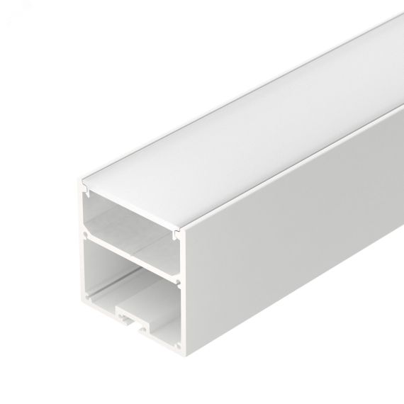 Профиль с экраном SL-LINE-5050-2500 WHITE+OPAL (ARL, Алюминий) Arlight 021467