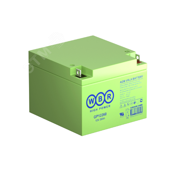 Аккумулятор GP 12В 26Ач CSB CSB GP12260