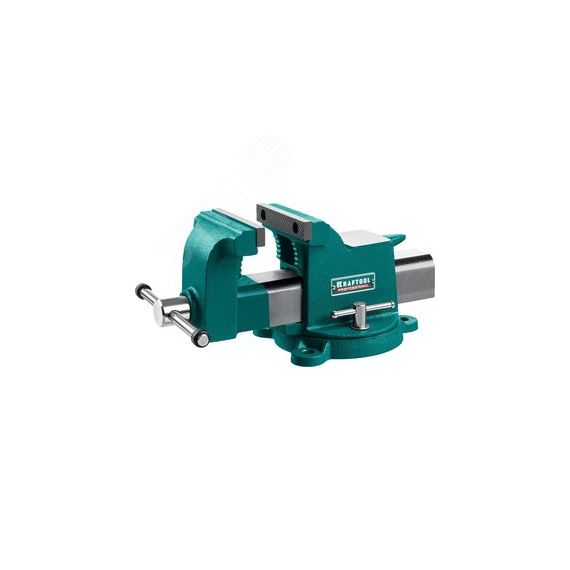 Стальные слесарные тиски STEEL, 100 мм KRAFTOOL 32701-100