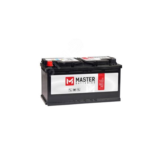 Аккумулятор автомобильный MASTER BATTERIES 100Ah L+ MASTER BATTERIES MB1001