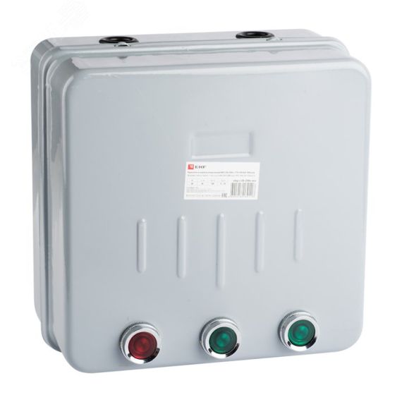 Пускатель в корпусе реверсивный КМЭ 25А 230В с РТЭ IP44 PROxima EKF ctrp-r-25-230v-rev