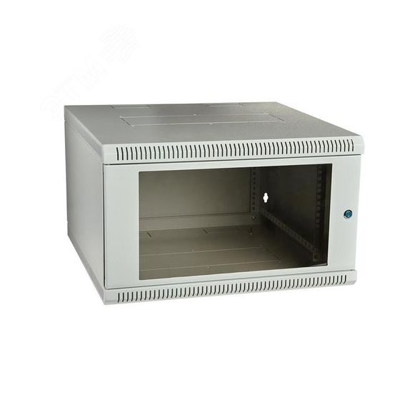 Шкаф телекоммуникационный настенный сварной 19д15U(600x300) дверь стекло ССД 130411-00755