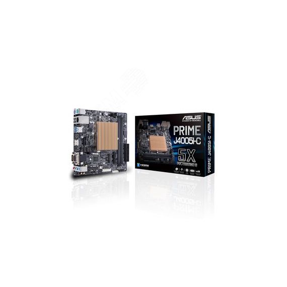 Материнская плата PRIME J4005I-C, Intel Dual-Core Celeron J4005, Mini-ITX Asus 90MB0W90-M0EAY1