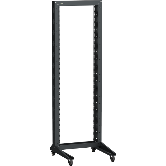 ITK LINEA F Стойка однорамная на роликах 20U 600х600мм черная
