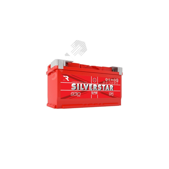 Аккумулятор автомобильный SilverStar EFB 6СТ-95   L(1) Silver Star SEF9510