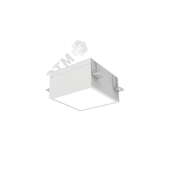 Светильник светодиодный ДВО-20Вт 4000К IP54 DL-Grill DALI CRI90 белый Вартон V1-R0-01810-10D01-5402040