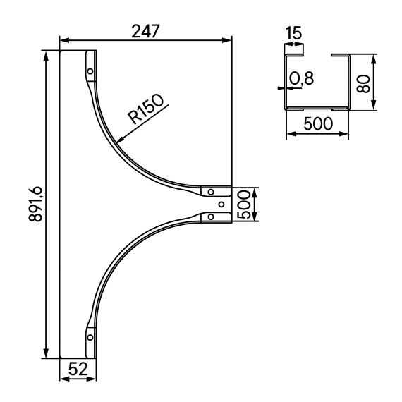 Чертеж ISFL850KC