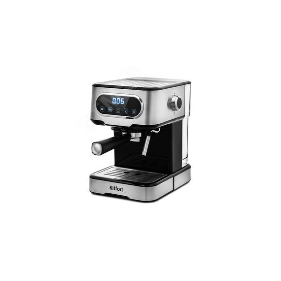 Кофеварка KT-765, объем 1,5 л, мощность 1100 Вт, цвет черно-серебристый KITFORT КТ-765