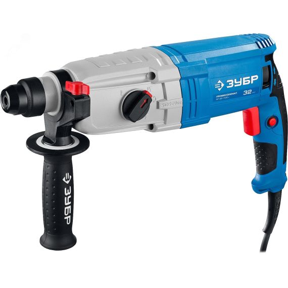 Перфоратор SDS Plus 1100 Вт, 32 мм, серия Профессионал ЗУБР ЗП-32-1100 К