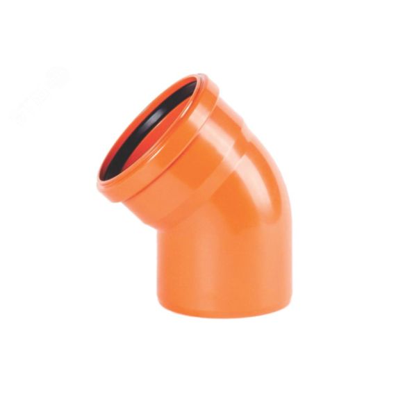 Отвод  наружной канализации 315 мм. 15 градусов Хемкор 2481166